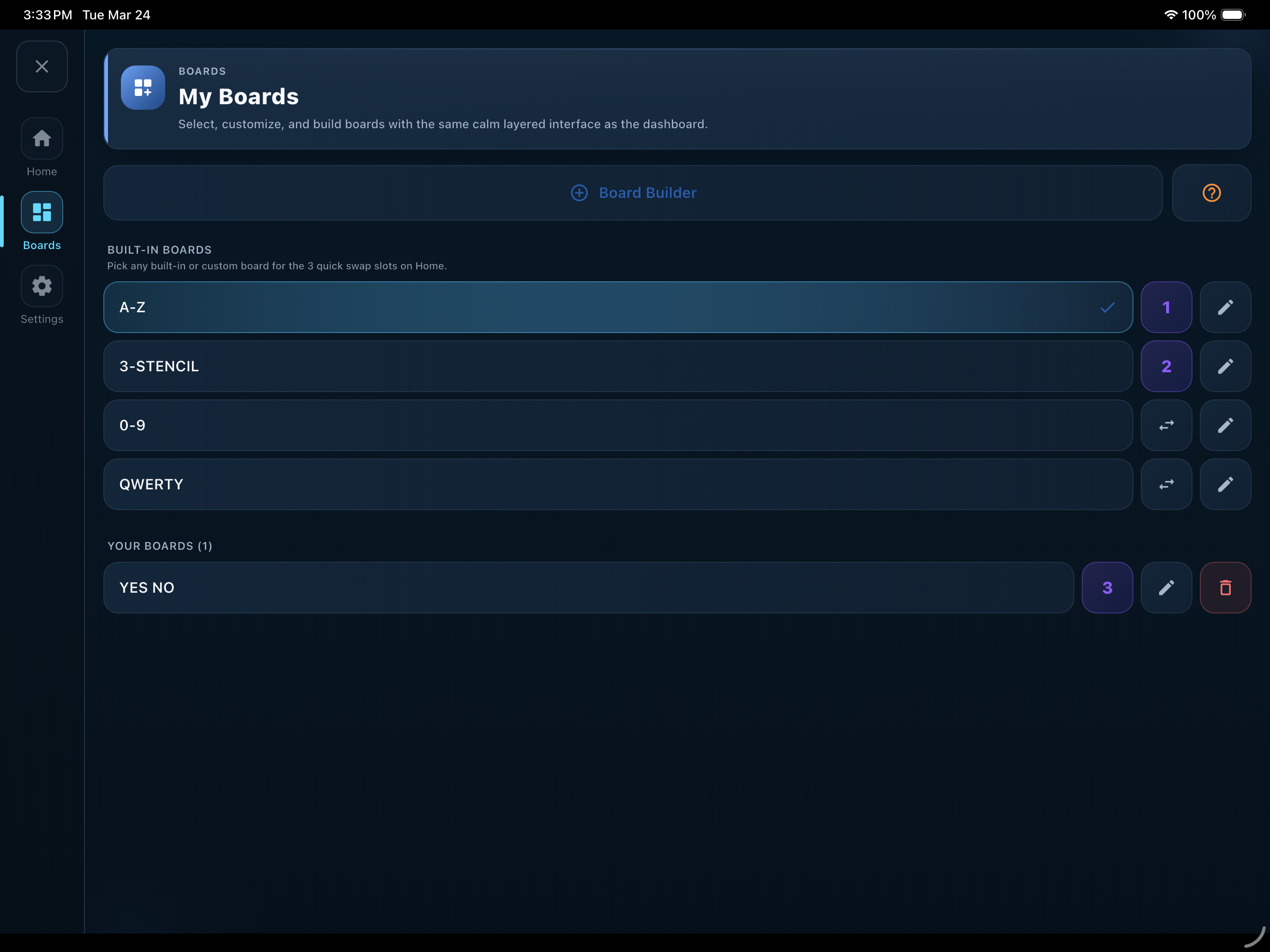 The TBoard Board Builder